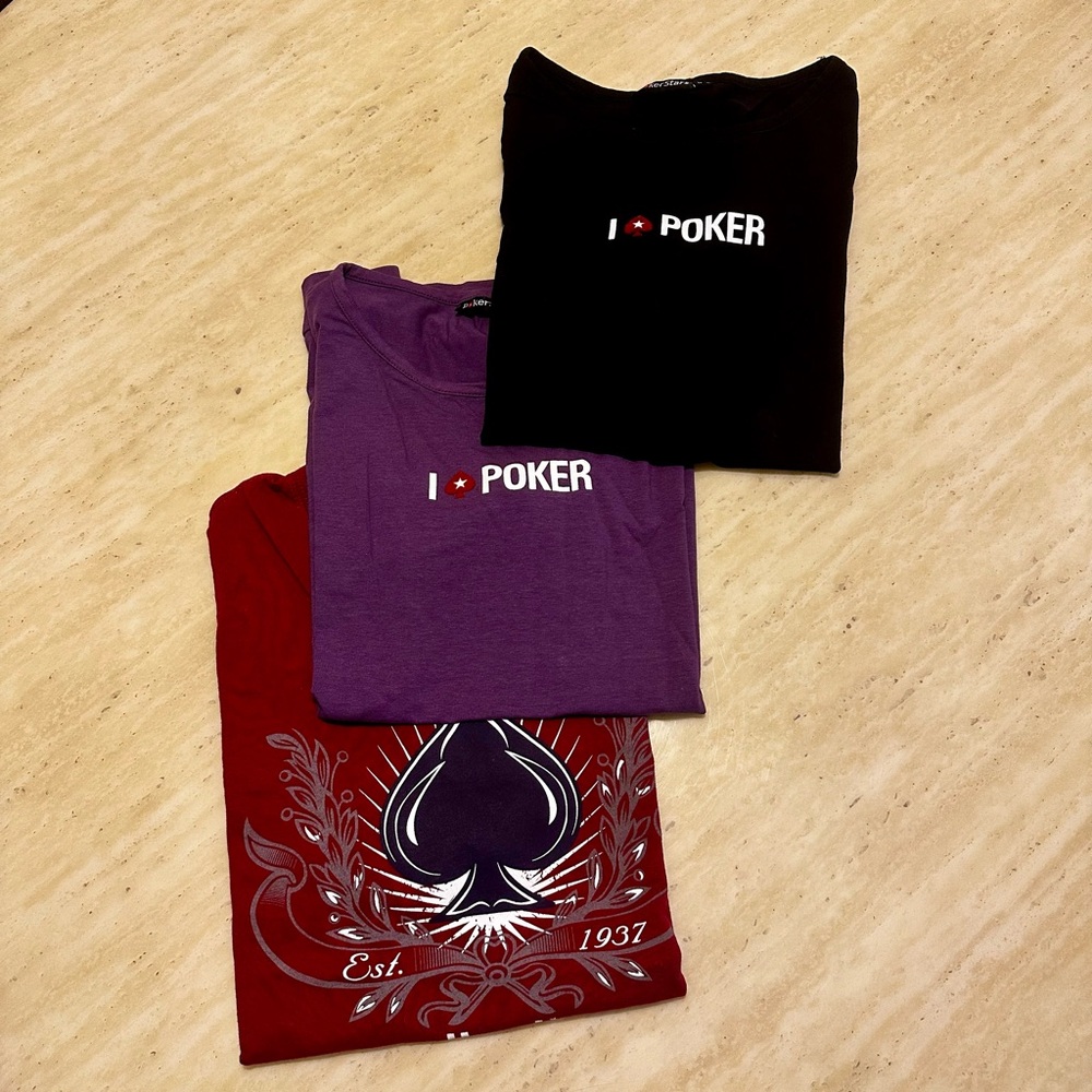 New Women’s Poker Tees Bundle